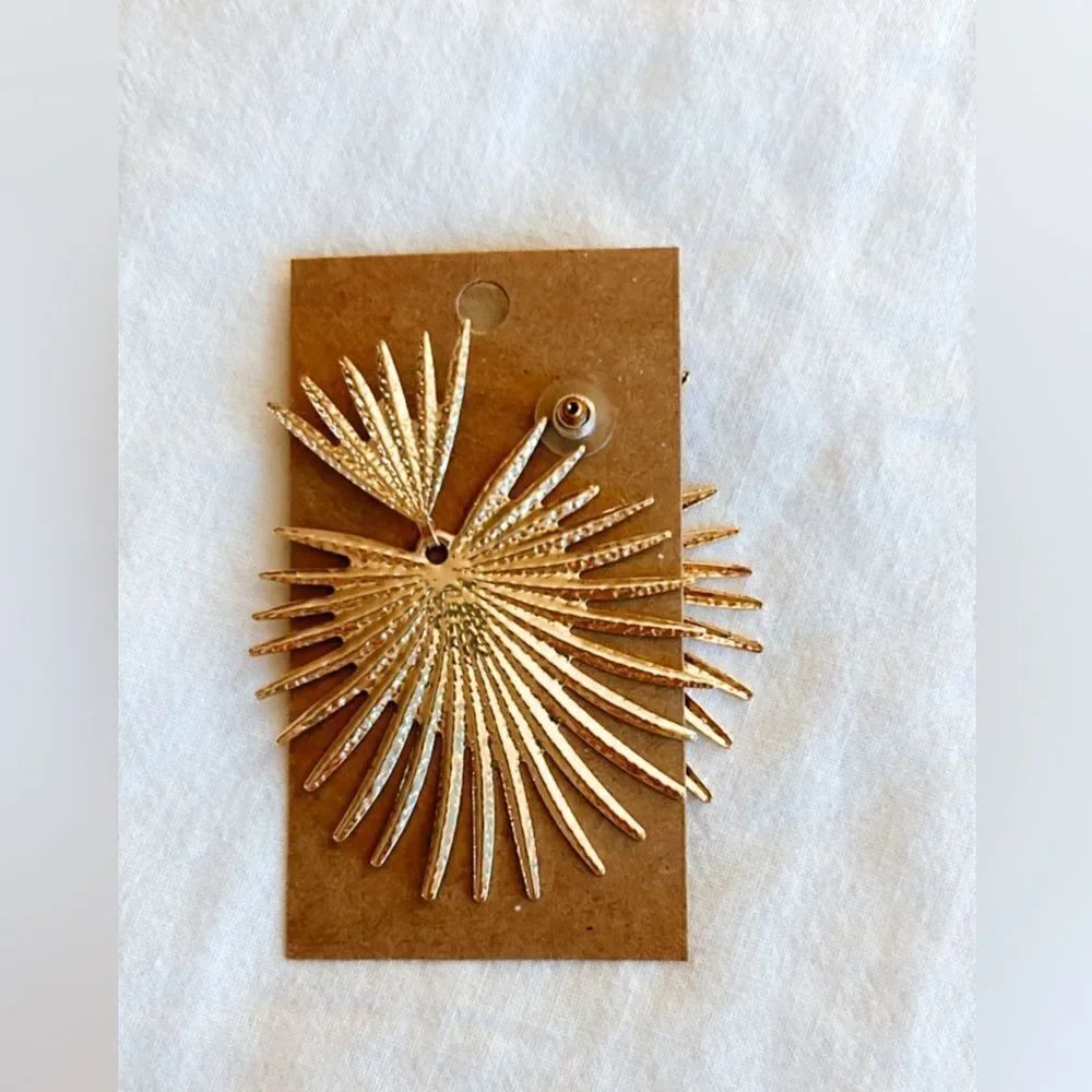 statement earring drop H76 - Picture 4 of 5